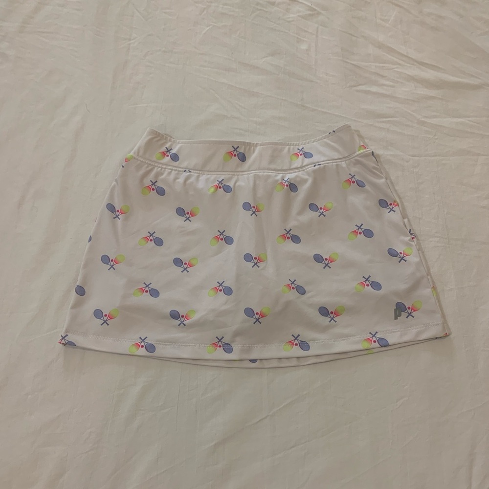 Fila tennis skirt with tennis racket pattern